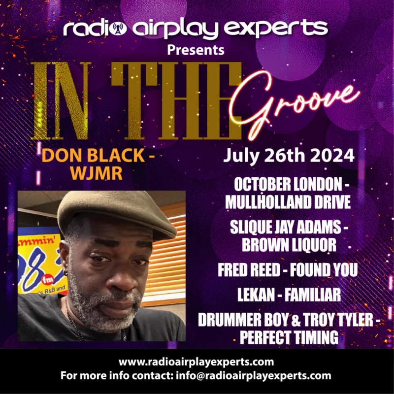 Image: IN THE GROOVE  W/  DON BLACK- WJMR 