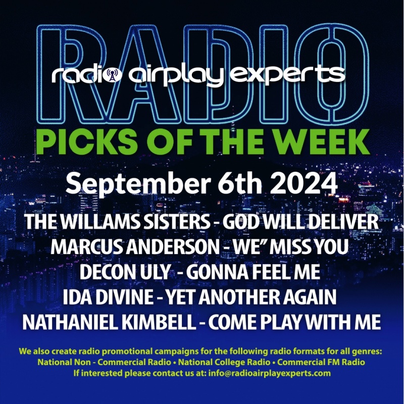 Image: RADIO PICKS OF THE WEEK 