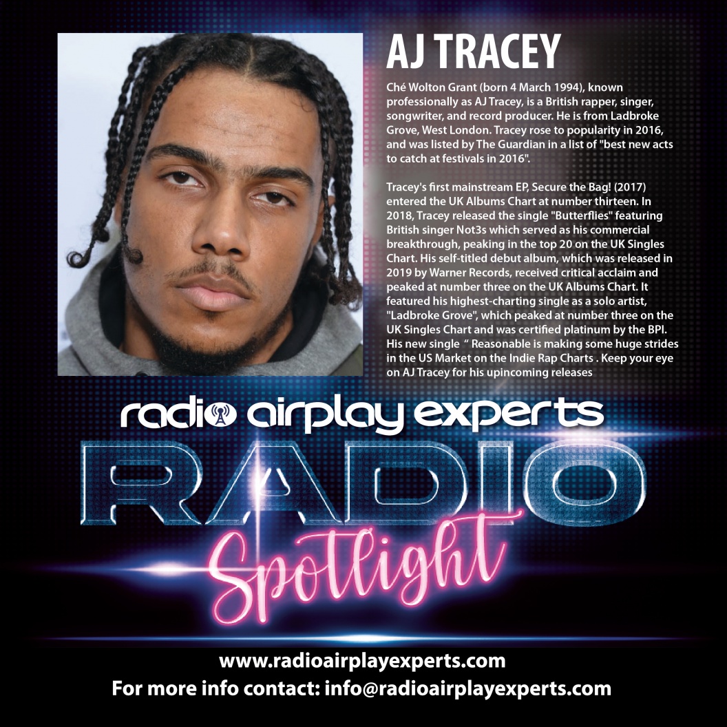 Image: ARTIST SPOTLIGHT :  AJ TRACEY 