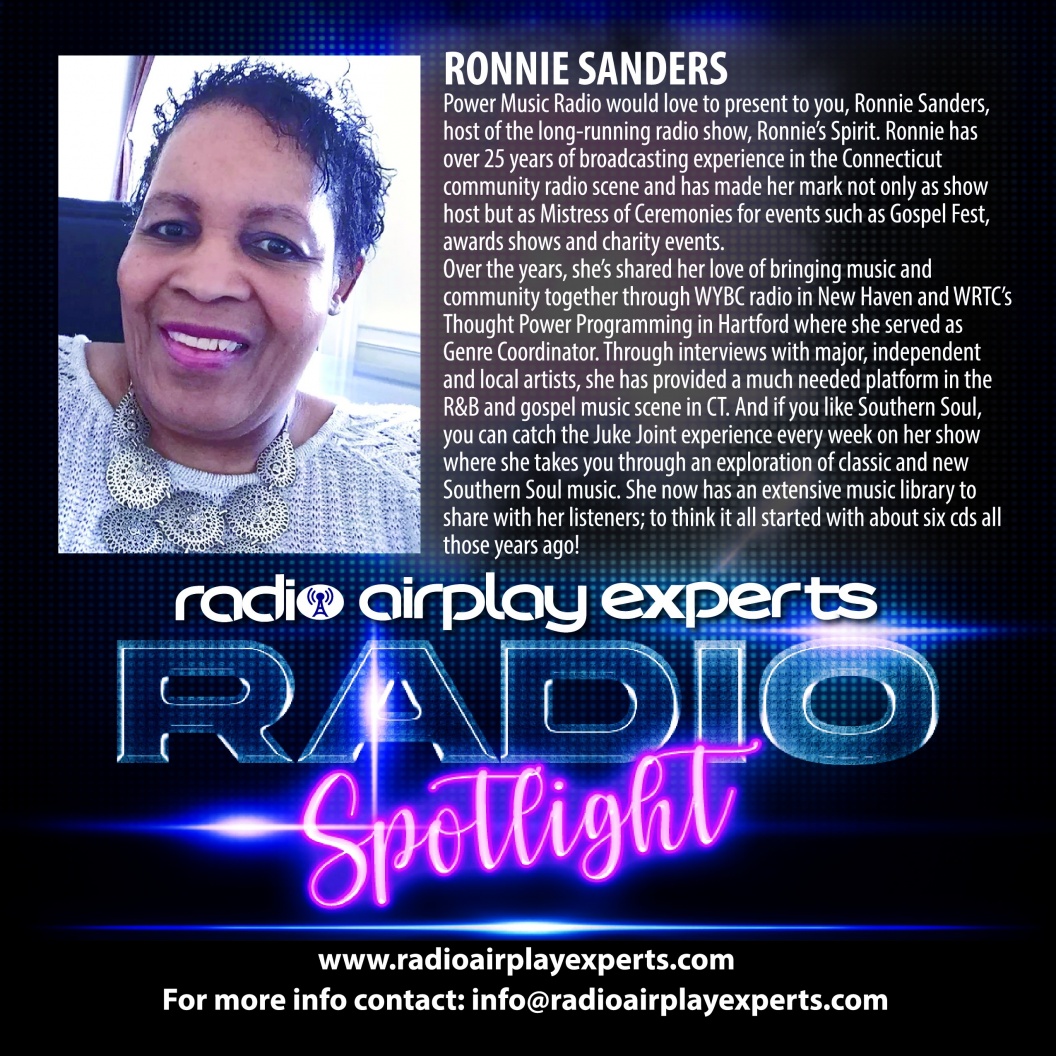 Image: RADIO AIRPLAY SPOTLIGHT :   RONNIE SANDERS