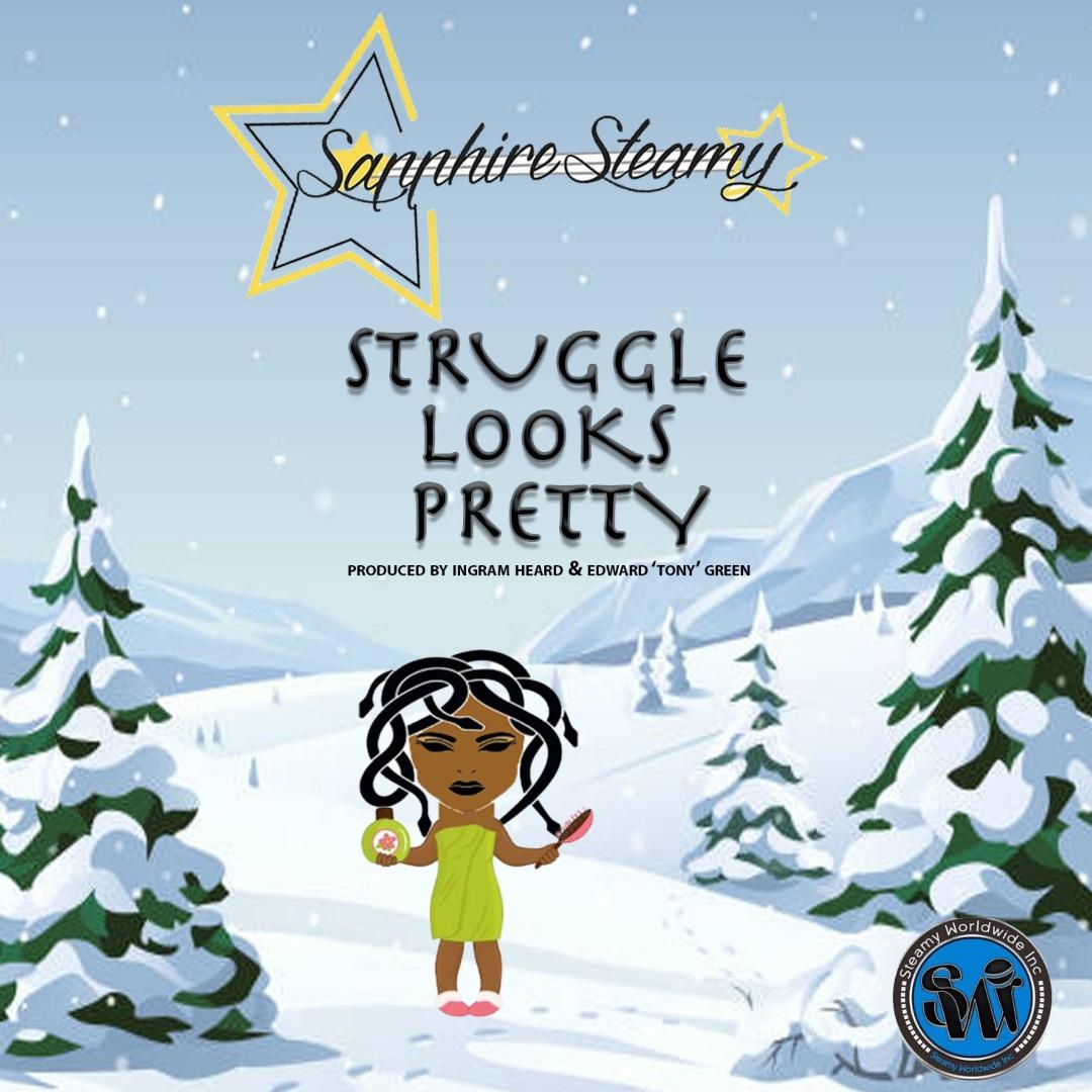 Image: SAPPHIRE STEAMY - STRUGGLE LOOKS PRETTY